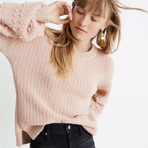 MADEWELL BOBBLE PULLOVER SWEATER